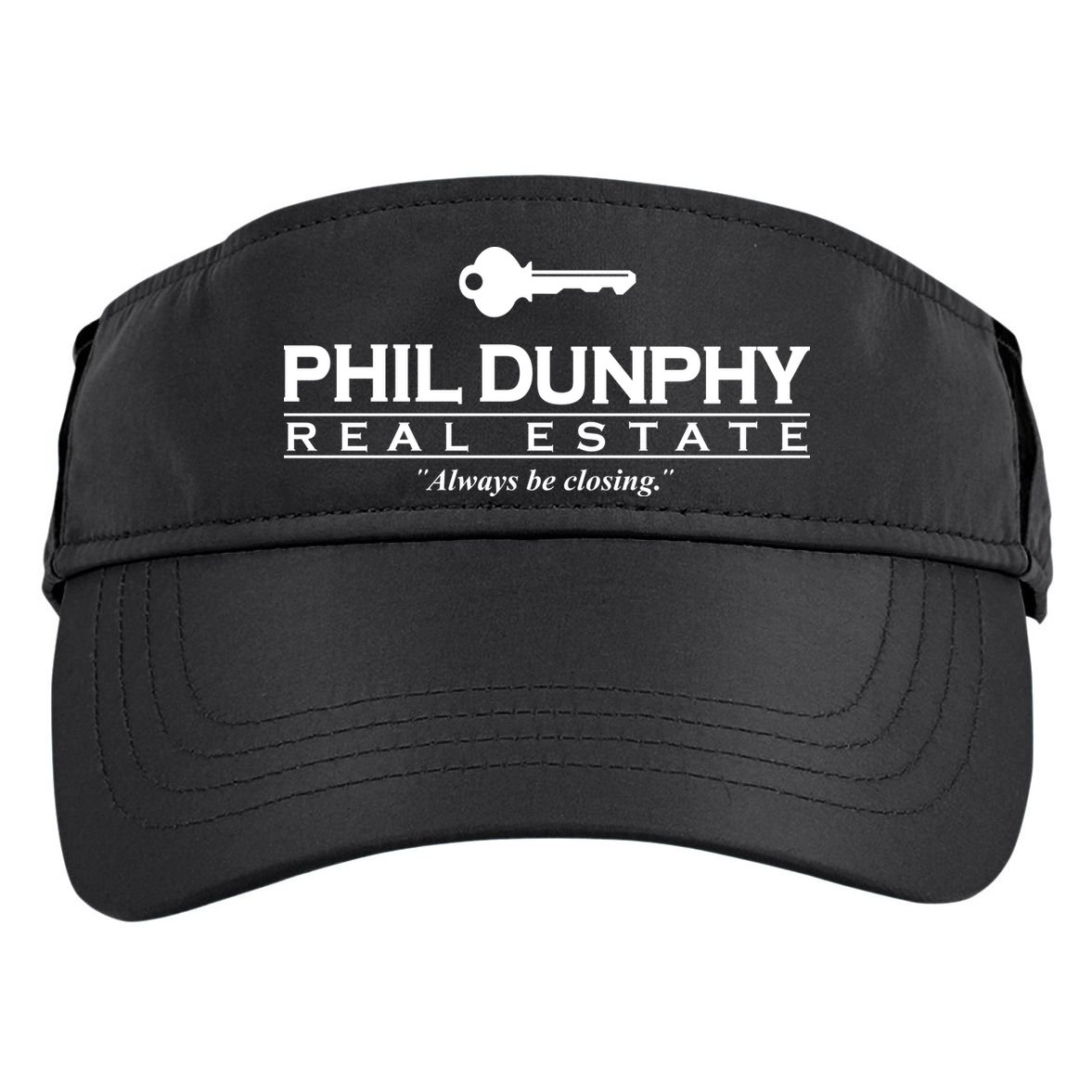 Phil Dunphy Real Estate Adult Drive Performance Visor