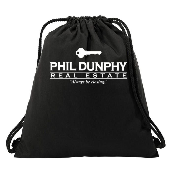 Phil Dunphy Real Estate Drawstring Bag