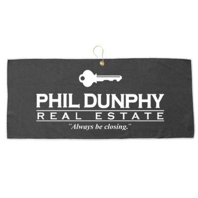 Phil Dunphy Real Estate Large Microfiber Waffle Golf Towel