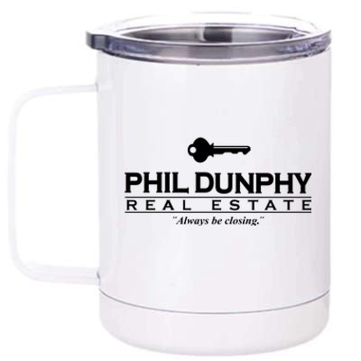 Phil Dunphy Real Estate 12 oz Stainless Steel Tumbler Cup