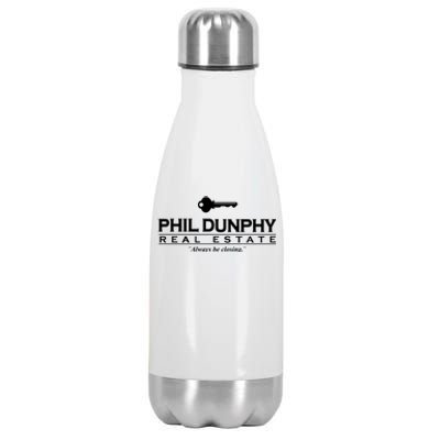 Phil Dunphy Real Estate Stainless Steel Insulated Water Bottle