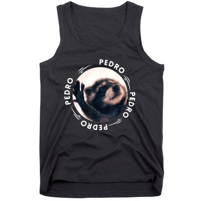 Pedro Dancing Raccoon Pedro Pedro Dancing Raccoon Meme Tank Top