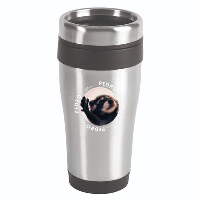 Pedro Dancing Raccoon Pedro Pedro Dancing Raccoon Meme Funny 16oz Travel Tumbler
