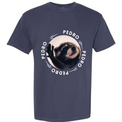 Pedro Dancing Raccoon Pedro Pedro Dancing Raccoon Meme Funny Garment-Dyed Heavyweight T-Shirt