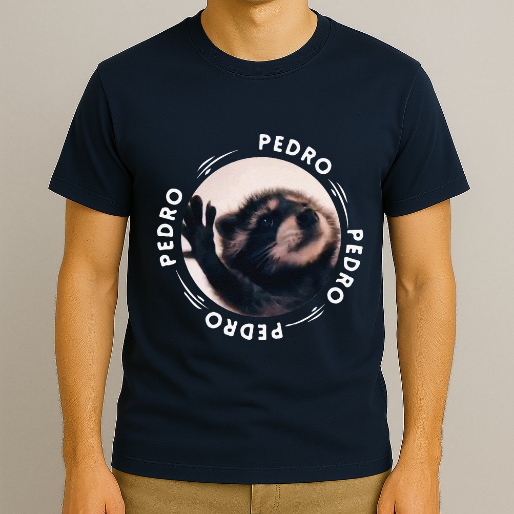 Pedro Dancing Raccoon Pedro Pedro Dancing Raccoon Meme Funny T-Shirt