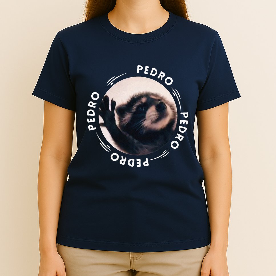 Pedro Dancing Raccoon Pedro Pedro Dancing Raccoon Meme Funny T-Shirt