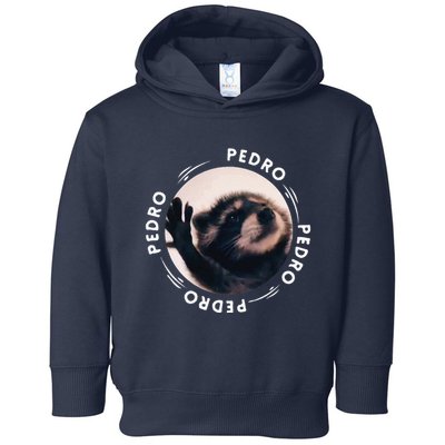 Pedro Dancing Raccoon Pedro Pedro Dancing Raccoon Meme Funny Toddler Hoodie