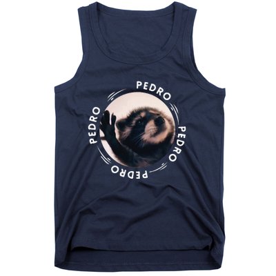 Pedro Dancing Raccoon Pedro Pedro Dancing Raccoon Meme Funny Tank Top