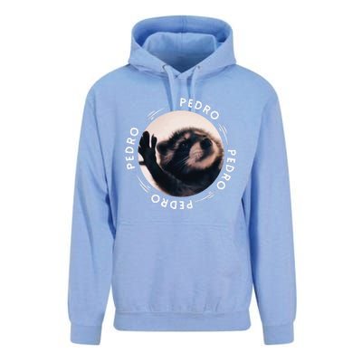 Pedro Dancing Raccoon Pedro Pedro Dancing Raccoon Meme Funny Unisex Surf Hoodie