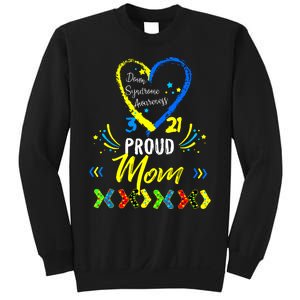 Proud Down Syndrome Mom Awareness Shirts Son Daughter Sweatshirt