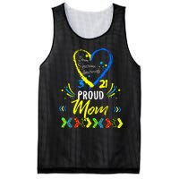 Proud Down Syndrome Mom Awareness Shirts Son Daughter Mesh Reversible Basketball Jersey Tank