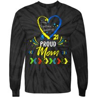 Proud Down Syndrome Mom Awareness Shirts Son Daughter Tie-Dye Long Sleeve Shirt