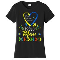 Proud Down Syndrome Mom Awareness Shirts Son Daughter Women's T-Shirt