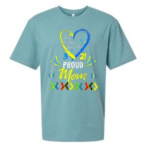 Proud Down Syndrome Mom Awareness Shirts Son Daughter Sueded Cloud Jersey T-Shirt