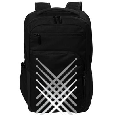 Percussion Drum Sticks Black Impact Tech Backpack