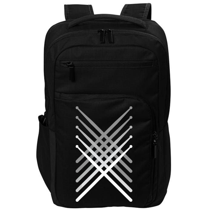 Percussion Drum Sticks Black Impact Tech Backpack