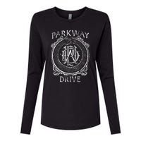 Parkway Drive Snake Womens Cotton Relaxed Long Sleeve T-Shirt