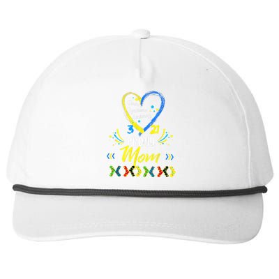 Proud Down Syndrome Mom Awareness Shirts, Son Daughter Snapback Five-Panel Rope Hat