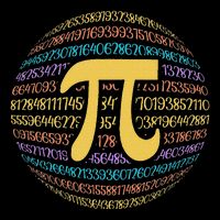Pi Day Spiral Pi 314159 Math 7-Panel Snapback Hat