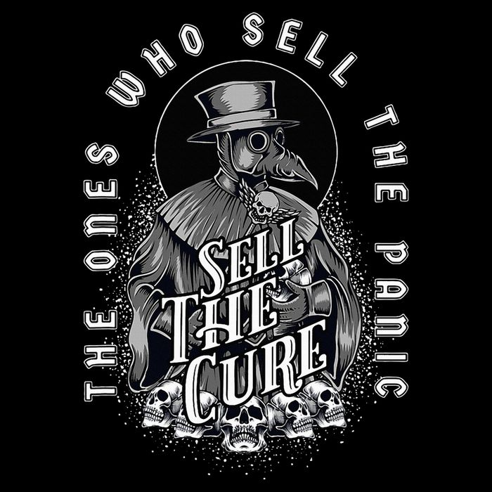 Plague Doctor Sell The Panic Sell The Cure City Backpack
