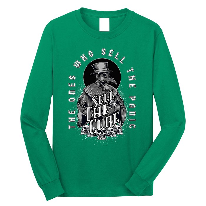 Plague Doctor Sell The Panic Sell The Cure Long Sleeve Shirt