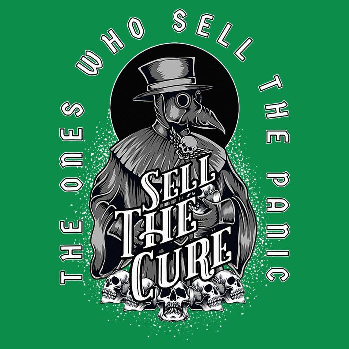 Plague Doctor Sell The Panic Sell The Cure T-Shirt