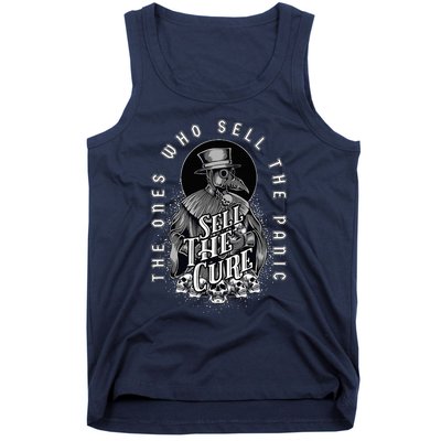 Plague Doctor Sell The Panic Sell The Cure Tank Top