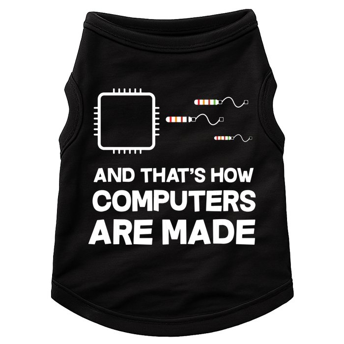 Programmer Developer Software Funny Computer Engineering Doggie Tank