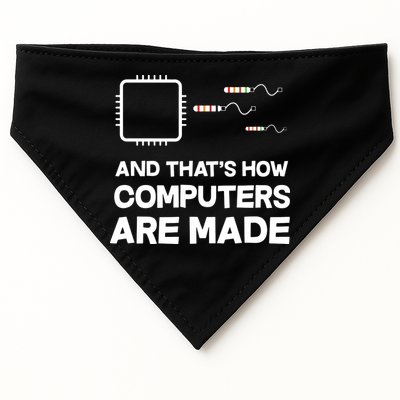 Programmer Developer Software Funny Computer Engineering USA-Made Doggie Bandana