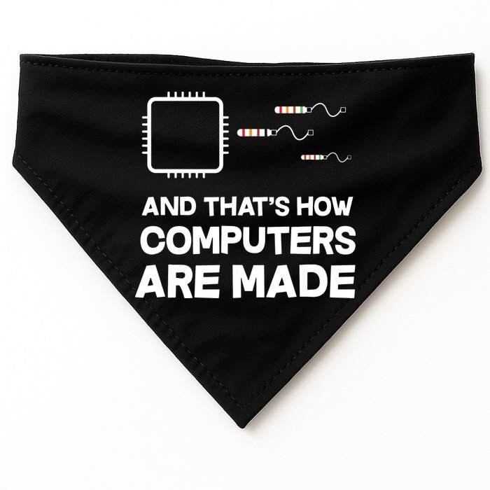 Programmer Developer Software Funny Computer Engineering USA-Made Doggie Bandana