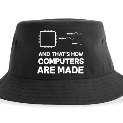 Programmer Developer Software Funny Computer Engineering Sustainable Bucket Hat