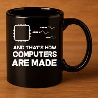 Programmer Developer Software Funny Computer Engineering 11oz C Handle Ceramic Mug