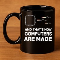 Programmer Developer Software Funny Computer Engineering 11oz C Handle Ceramic Mug