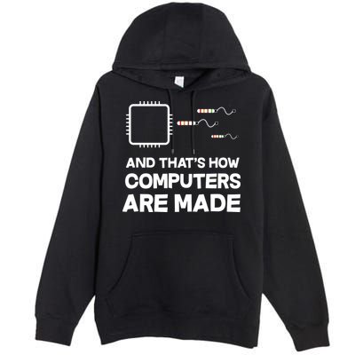 Programmer Developer Software Funny Computer Engineering Premium Pullover Hoodie