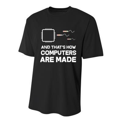Programmer Developer Software Funny Computer Engineering Youth Performance Sprint T-Shirt