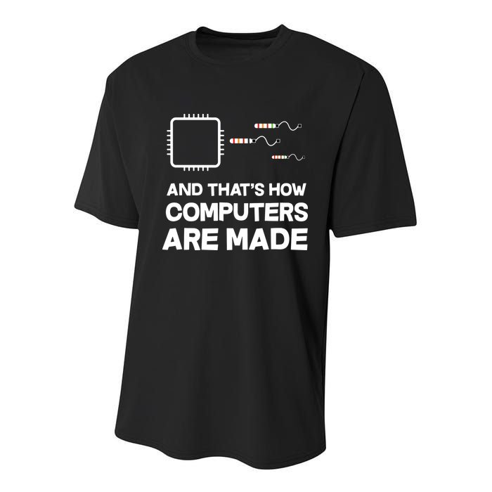 Programmer Developer Software Funny Computer Engineering Youth Performance Sprint T-Shirt