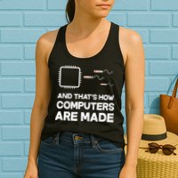 Programmer Developer Software Funny Computer Engineering Womens Tank Top