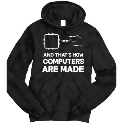 Programmer Developer Software Funny Computer Engineering Tie Dye Hoodie
