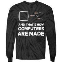 Programmer Developer Software Funny Computer Engineering Tie-Dye Long Sleeve Shirt