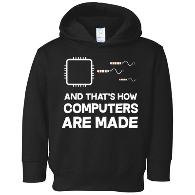 Programmer Developer Software Funny Computer Engineering Toddler Hoodie