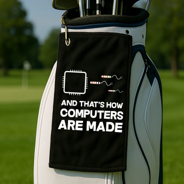 Programmer Developer Software Funny Computer Engineering Golf Towel