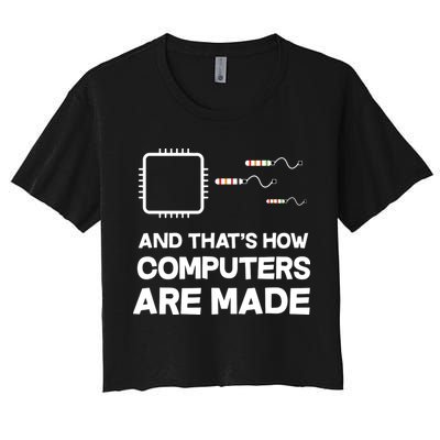 Programmer Developer Software Funny Computer Engineering Crop Top