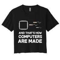 Programmer Developer Software Funny Computer Engineering Crop Top
