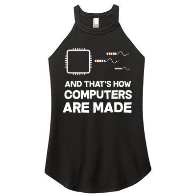 Programmer Developer Software Funny Computer Engineering Women's Perfect Tri Rocker Tank