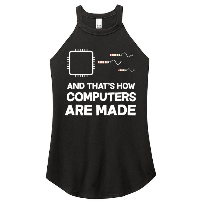 Programmer Developer Software Funny Computer Engineering Women's Perfect Tri Rocker Tank