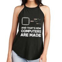 Programmer Developer Software Funny Computer Engineering Women's Perfect Tri Rocker Tank