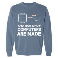 Programmer Developer Software Funny Computer Engineering Garment-Dyed Sweatshirt