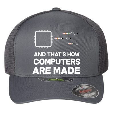 Programmer Developer Software Funny Computer Engineering Flexfit Unipanel Trucker Cap