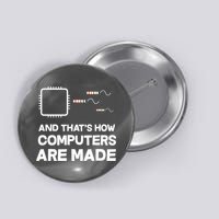 Programmer Developer Software Funny Computer Engineering Button