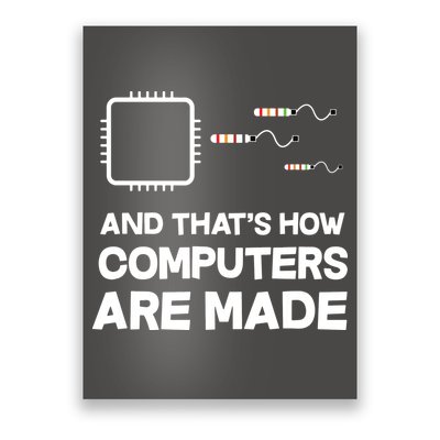 Programmer Developer Software Funny Computer Engineering Poster